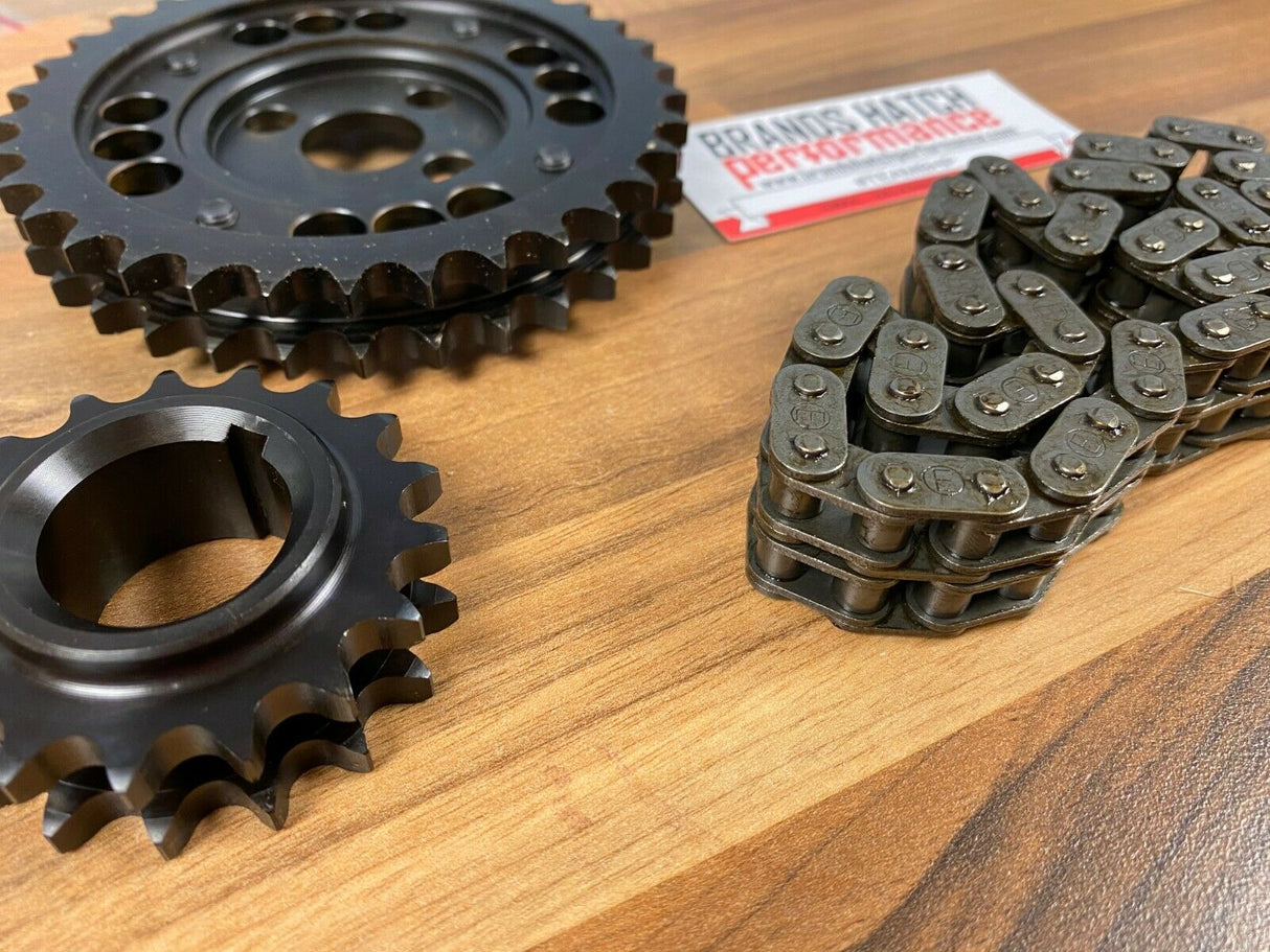 Ford 1.3 1.6 Escort Fiesta Kent Xflow Crossflow Piper Cams Duplex Vernier Pulley PULSXF