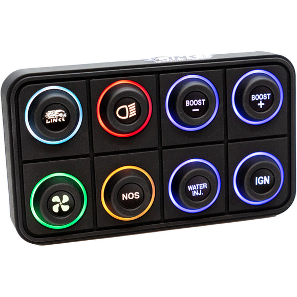 Link ECU CAN Bus Keypad Keyboard Switches - 8 button