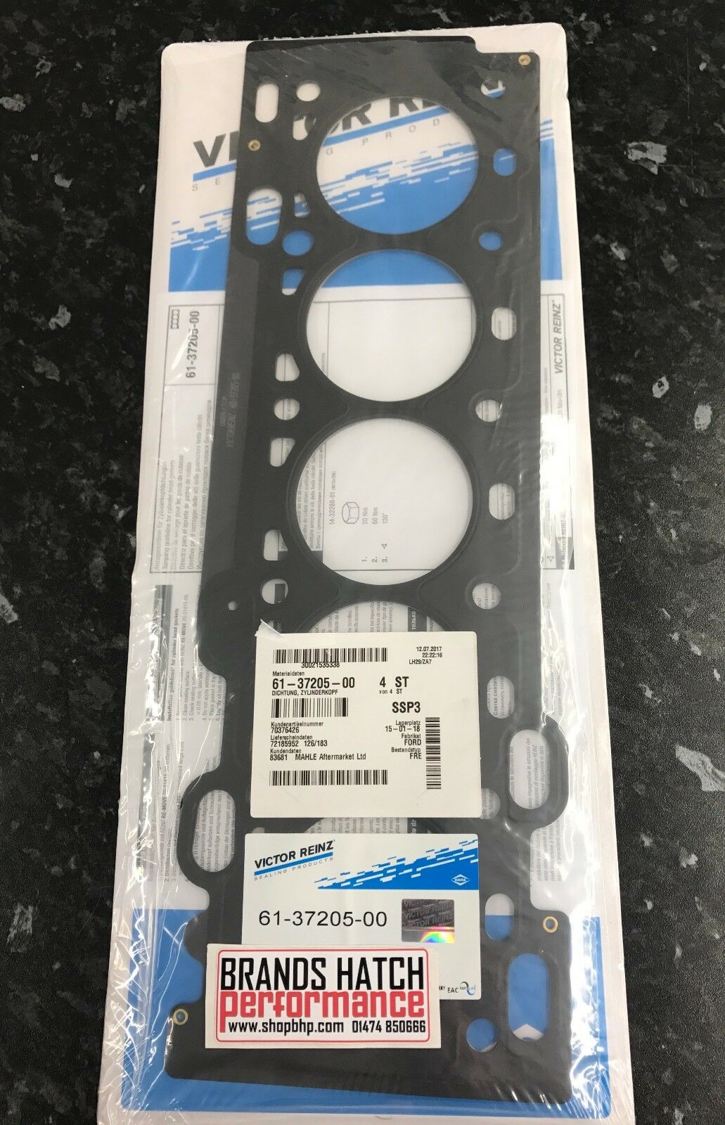 Volvo C30 C70 II S40 II S80 II V40 V50 V70 T MLS Reinz Head Gasket 61-37205-00