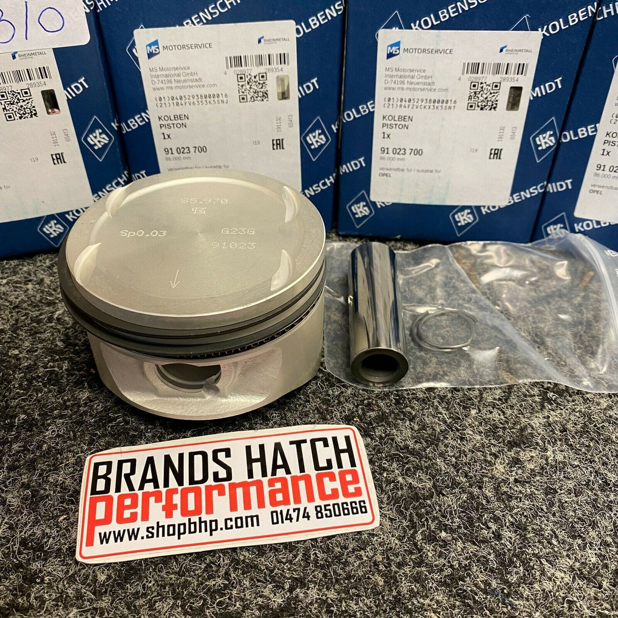 4 X VAUXHALL OPEL 2.0 C20XE STD 86mm BORE KS KOLBENSCHMIDT PISTONS 91023700