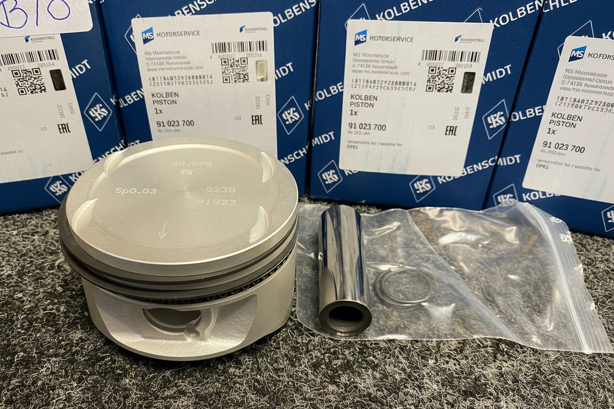 4 X VAUXHALL OPEL 2.0 C20XE STD 86mm BORE KS KOLBENSCHMIDT PISTONS 91023700