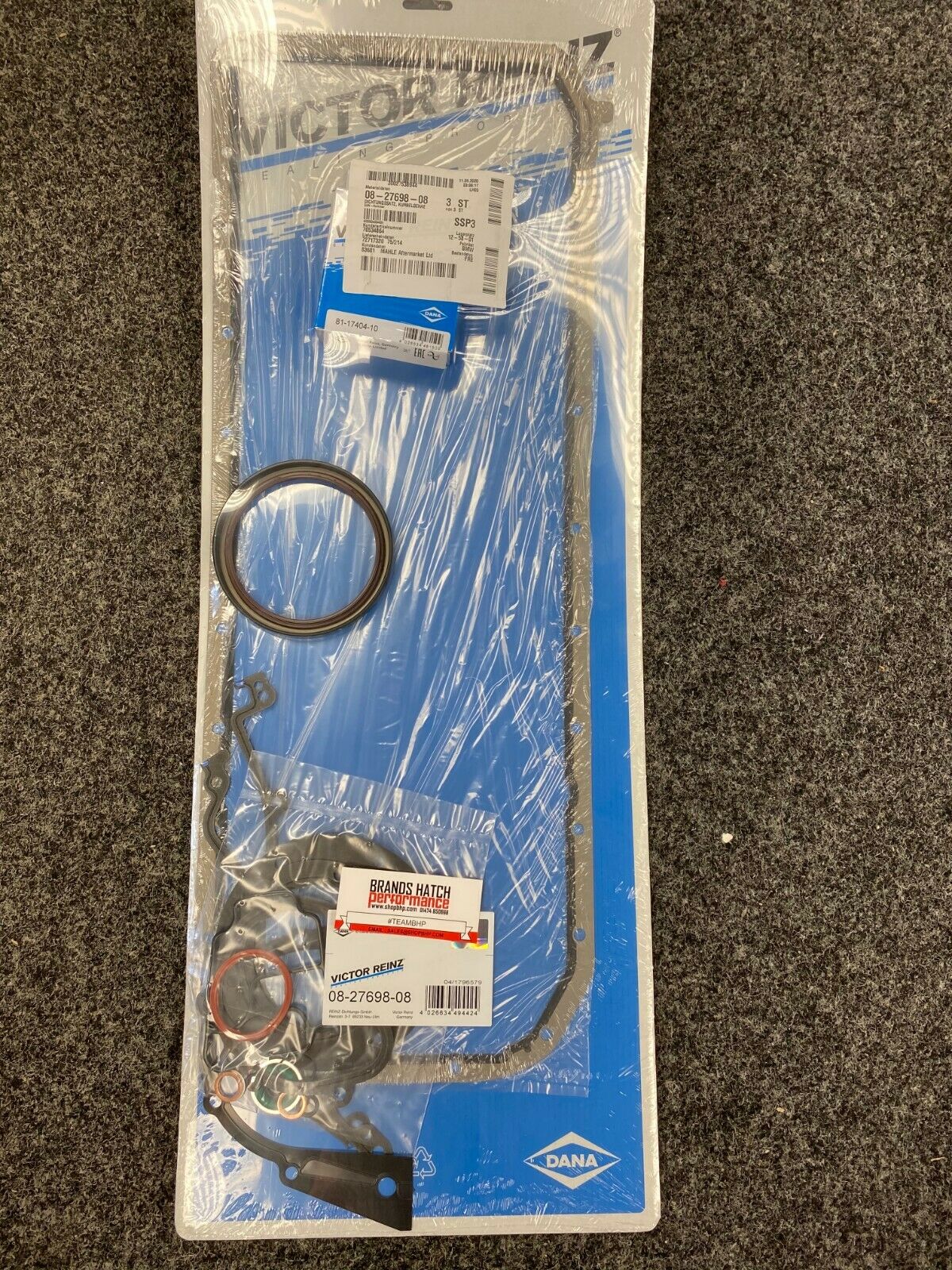 BMW M3 E46 S54B32 E36 Z3 E86 E85 Z4 Reinz 08-27698-08 Bottom End Gasket Set