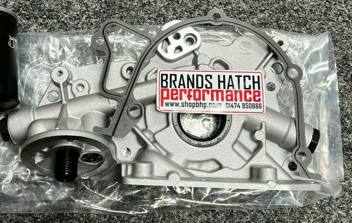 Vauxhall Opel C20XE C20LET Red Top Oil Pump & idler Pulley Mount & Metal Gasket