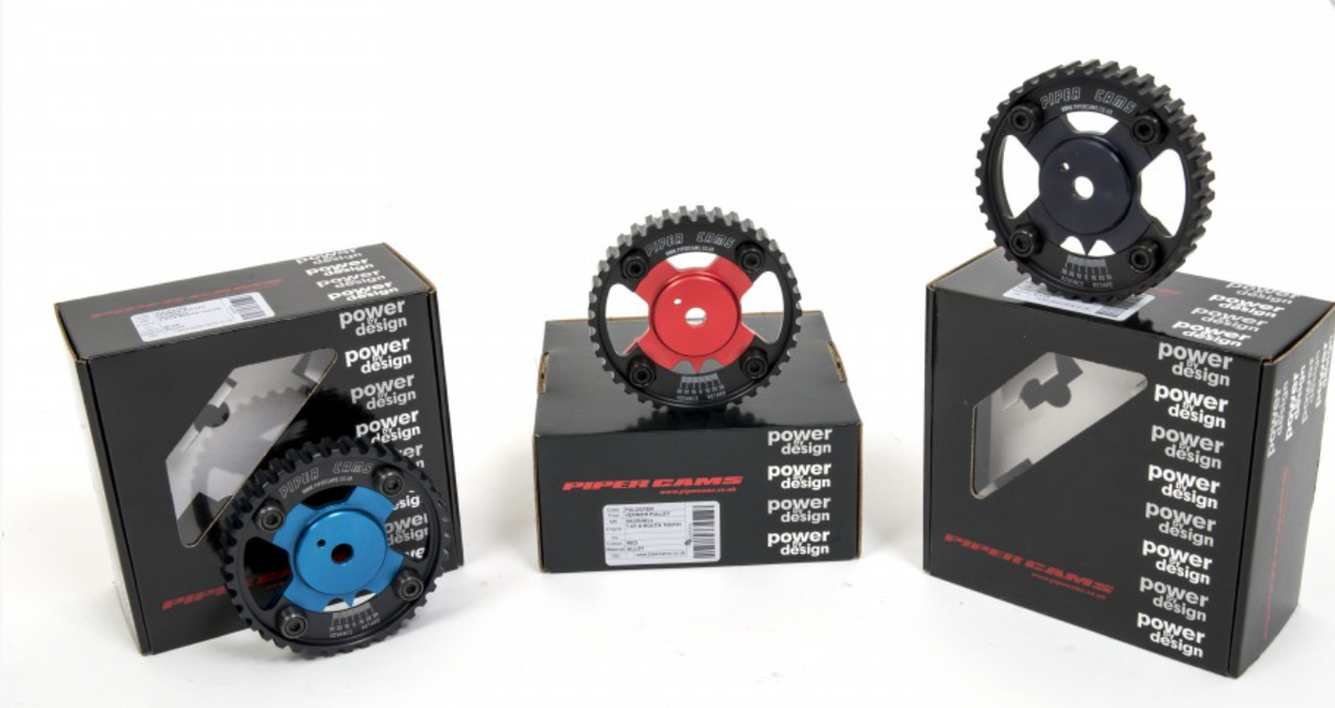 Vauxhall 1.4 1.6 Astra Nova Corsa Round Tooth GTE Piper Cams Vernier Pulley