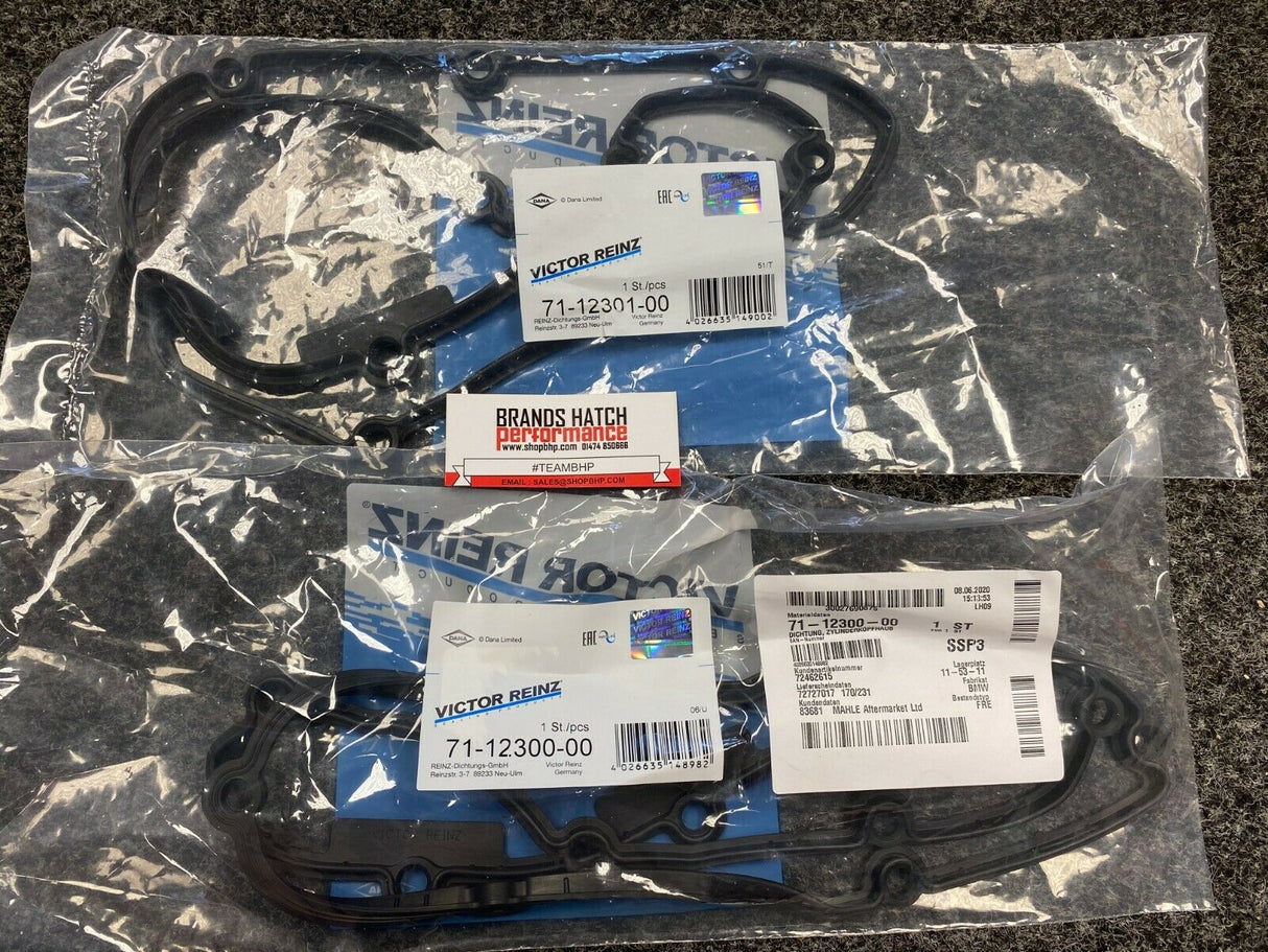 BMW M3 V8 4.0 S65B40A S65B44A E90 E92 E93 Reinz Rocker Cover Set