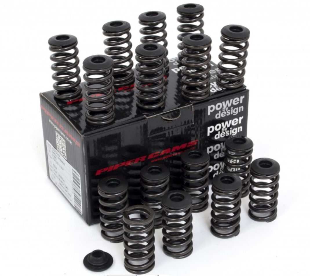 Ford Focus Mk1 & Fiesta Mk5 1.25 1.4 1.6 Piper Cams Single Valve Springs & Caps