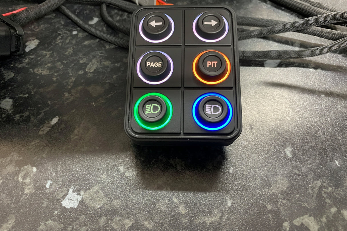 ECUMASTER 12 8 6 Key CANBUS KeyPAD Keyboard Switches