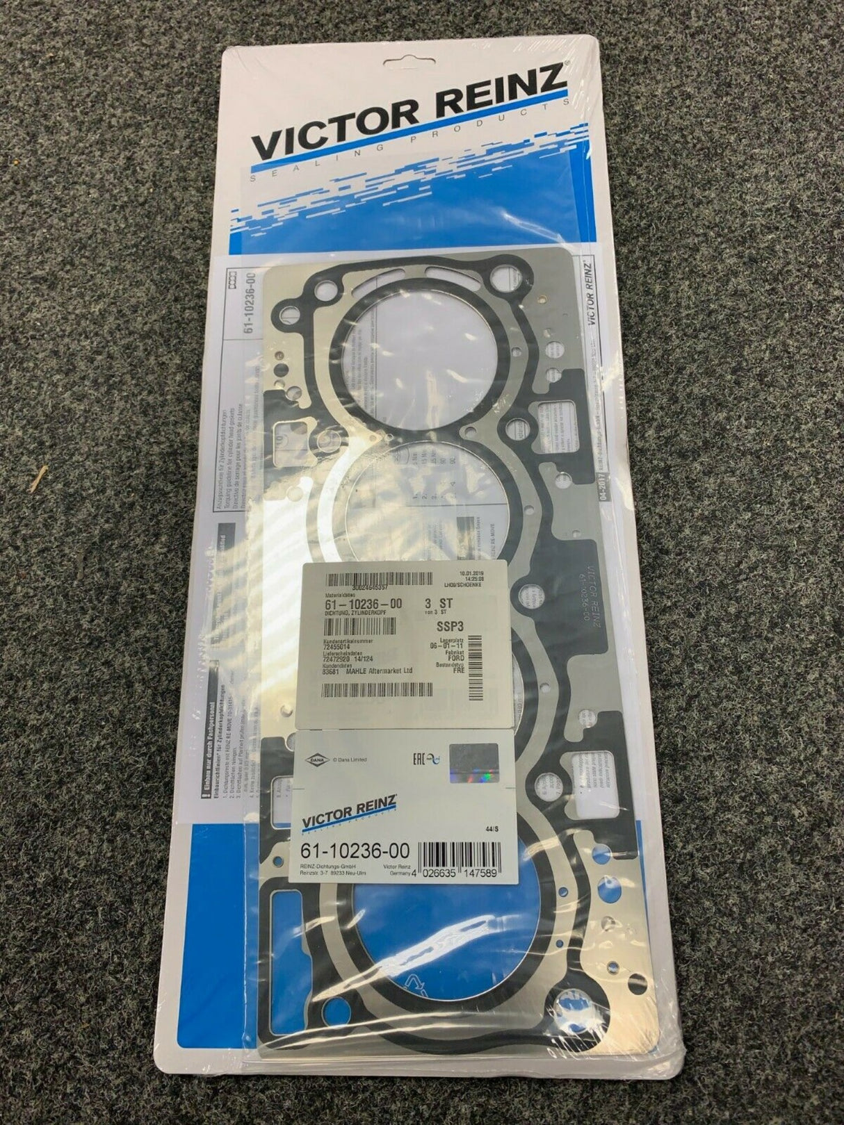 Ford 1.6 Ecoboost Reinz MLS Head Gasket - Fiesta ST180 etc 61-10236-00