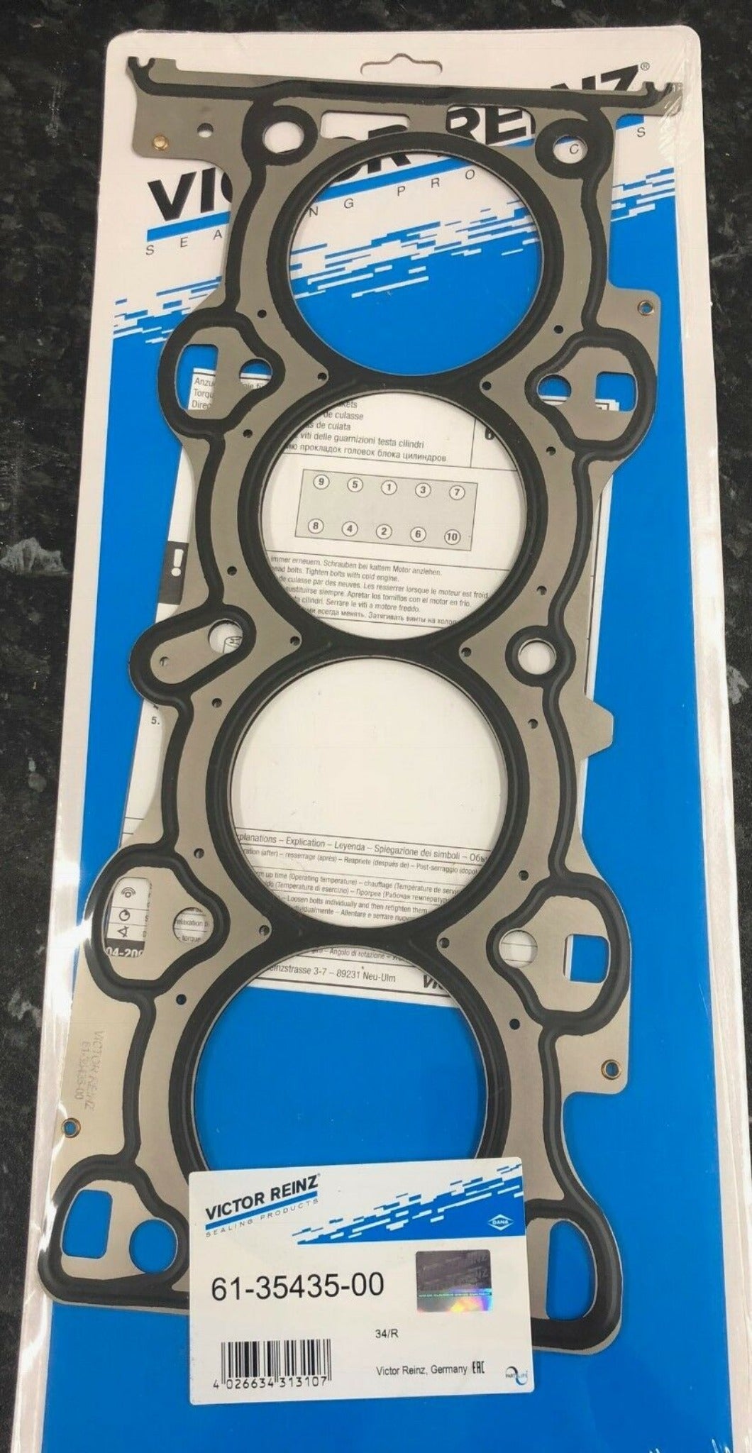 Ford Fiesta ST CMAX FOCUS GALAXY MONDEO SMAX Duratec MLS Reinz Head Gasket