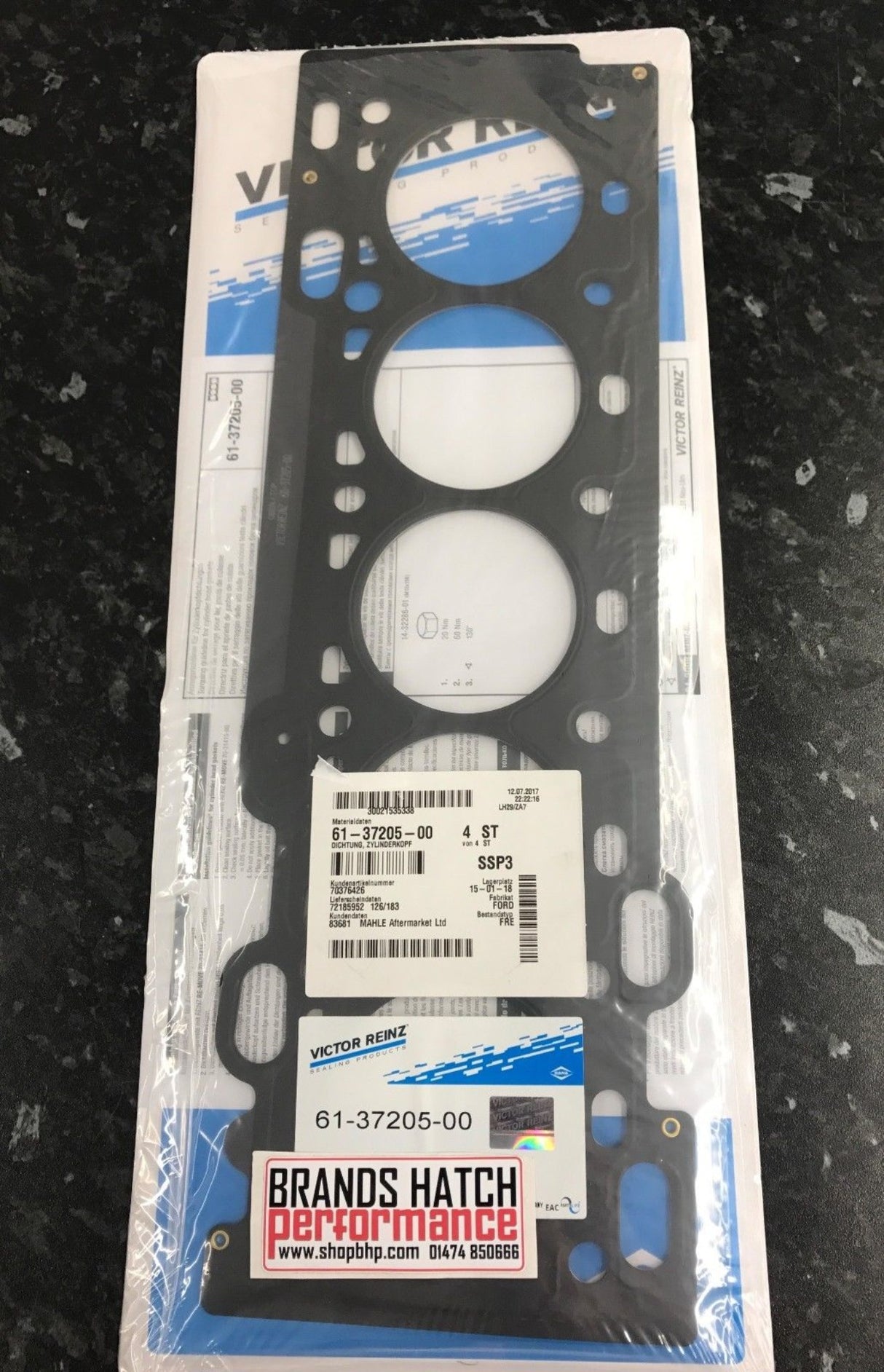 FORD 2.5 Focus & Focus RS JZDA MLS Reinz Head Gasket 61-37205-00