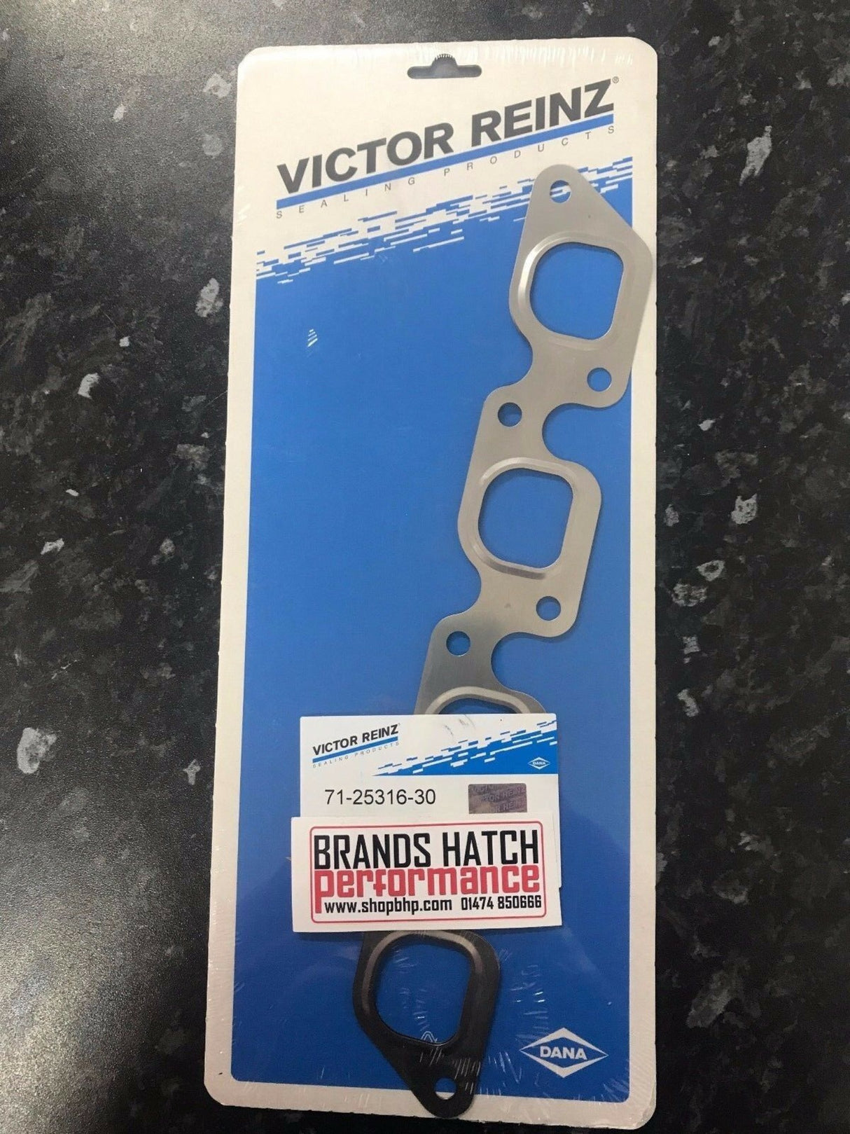 Ford RS Turbo 1/2 Round Port CVH Reinz Exhaust Manifold Gasket 71-25316-30