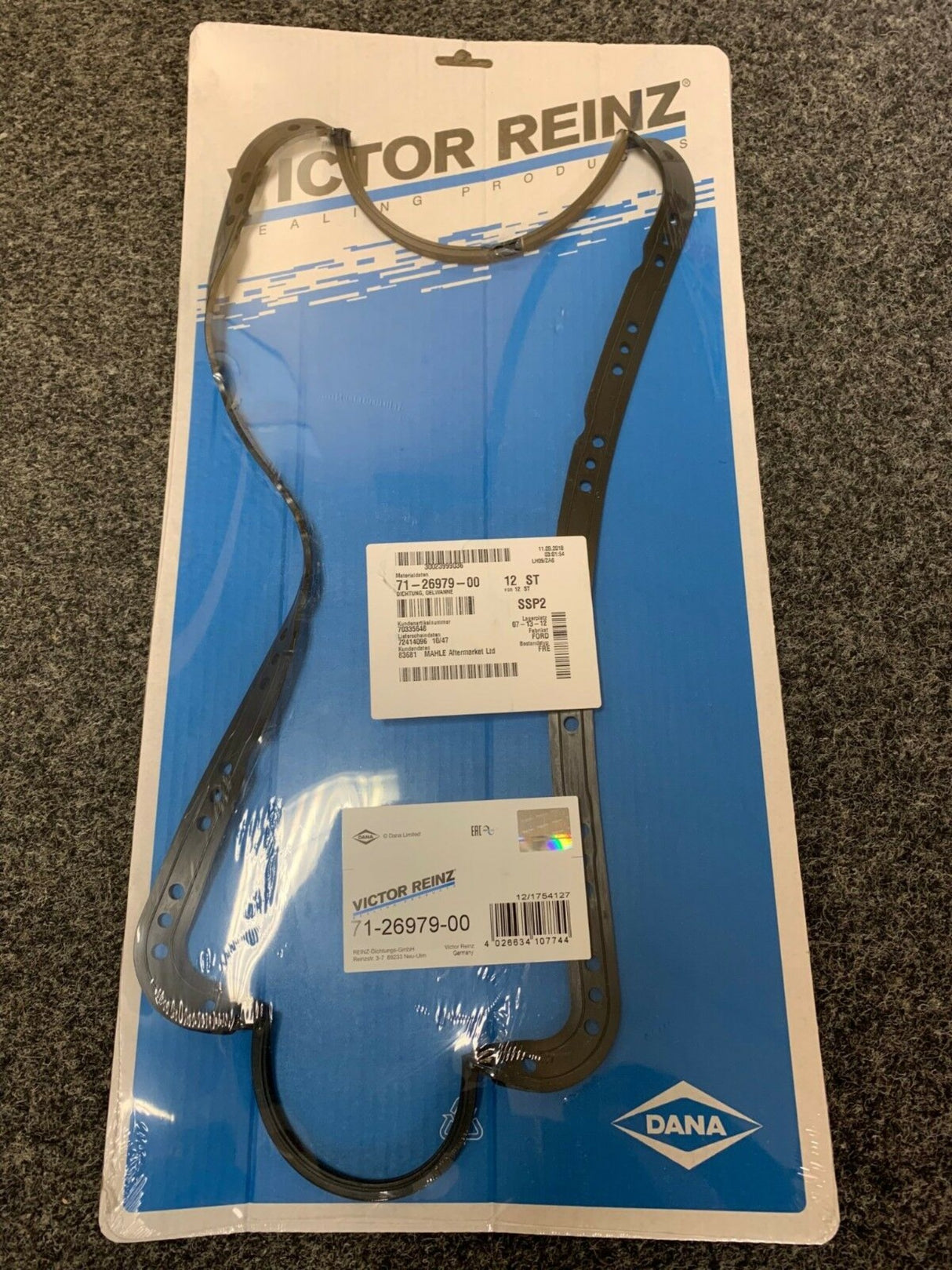 FORD Escort & Fiesta Rs Turbo CVH Reinz Sump Gasket 71-26979-00