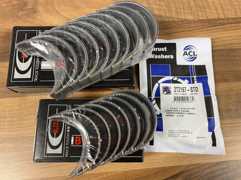 MAHLE - Sierra Escort Cosworth YB Crank Crankshaft Competition Engine Bearing Set STD 0.25 0.5 0.75