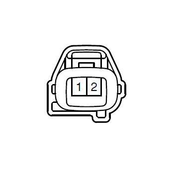 Toyota 90980-10947 Lexus Suzuki Crank & Cam Position Sensor Connector Plug 2 Way - LX11