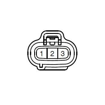 Toyota 90980-11145 IACV Idle Air Control Valve Sensor Plug Connector 3 Way - LX20