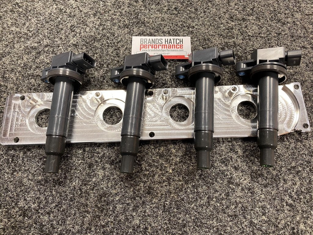 Toyota AE86 4AGE - 1NZ 2NZ Coil on Plug conversion Plate With 1NZ / 2NZ Coils