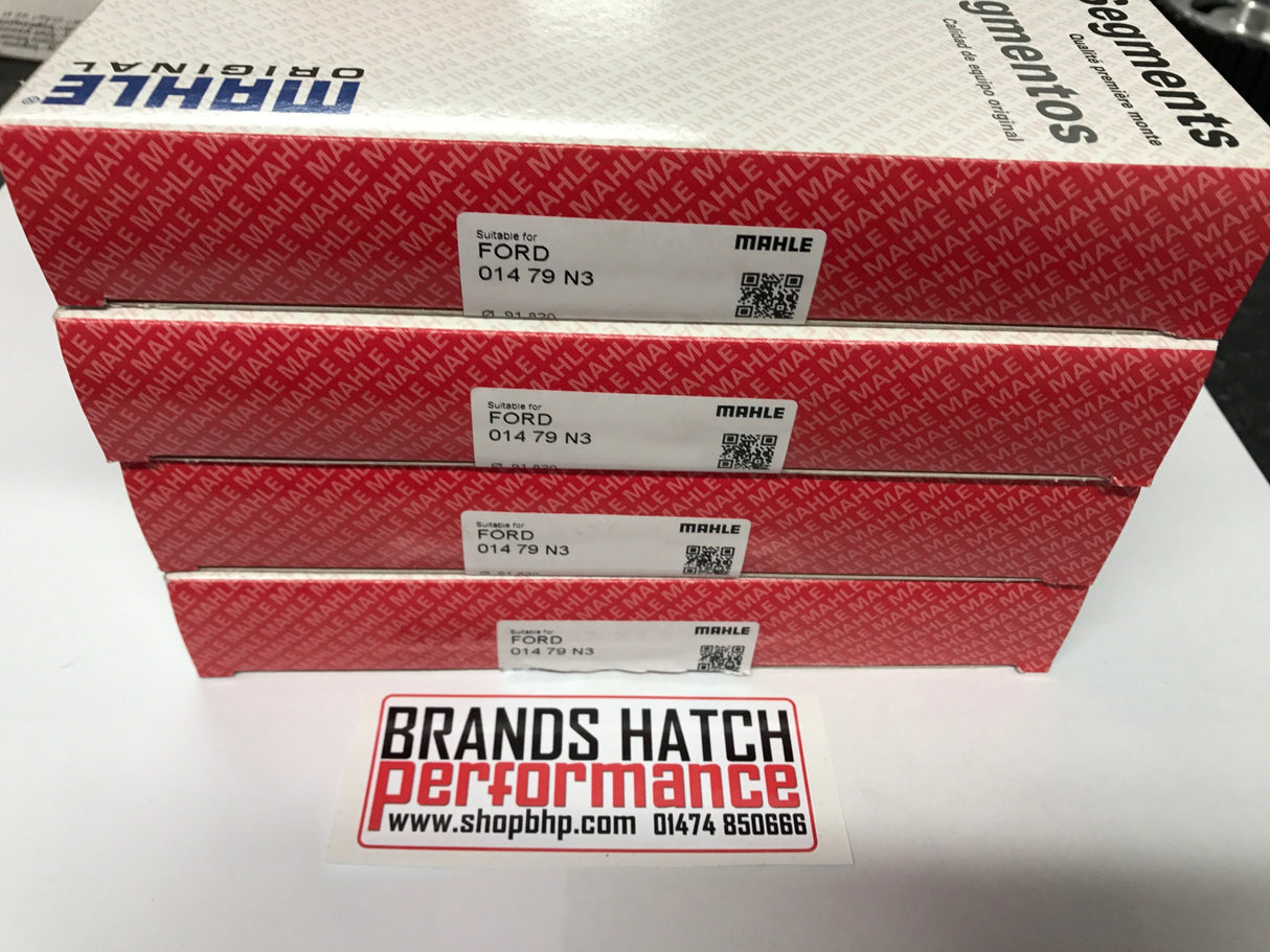 COSWORTH YB 2WD 4WD 4x4 1MM MAHLE PISTONS RINGS - COMPLETE SET - 014 79 N3