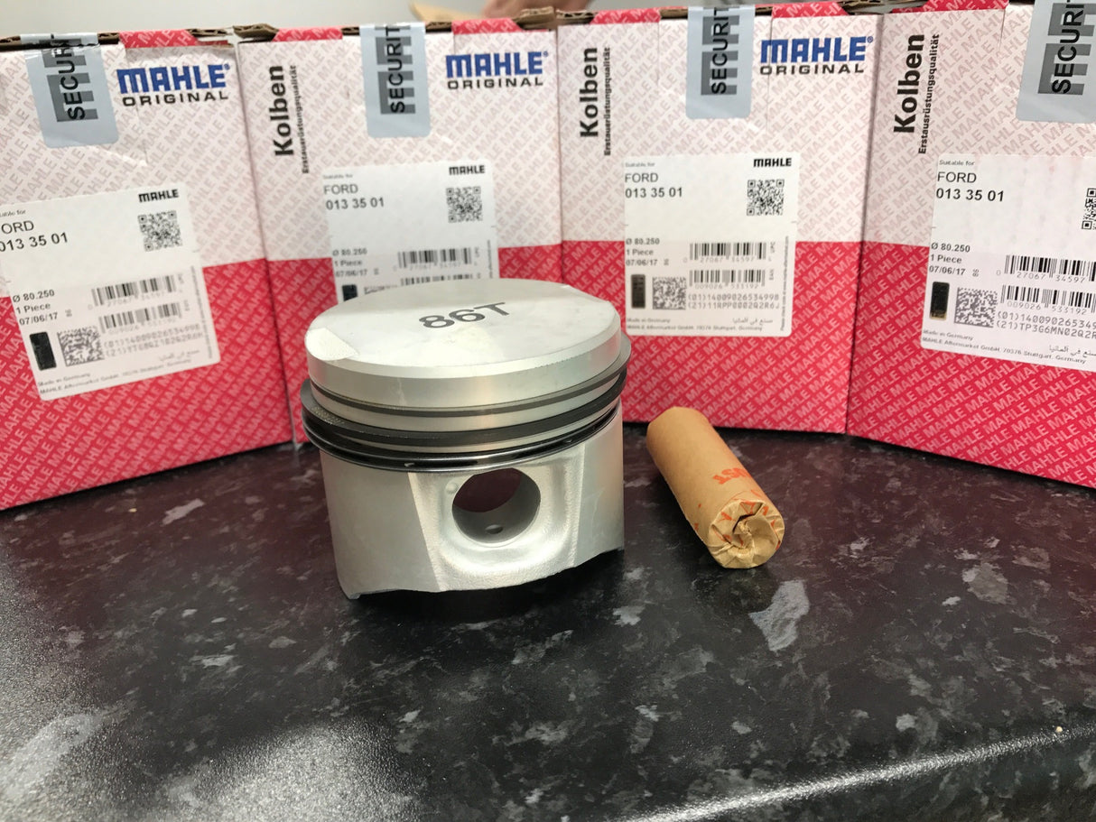 4 x Ford Escort RS Turbo & Fiesta RSTurbo Mahle CVH Pistons +0.28mm