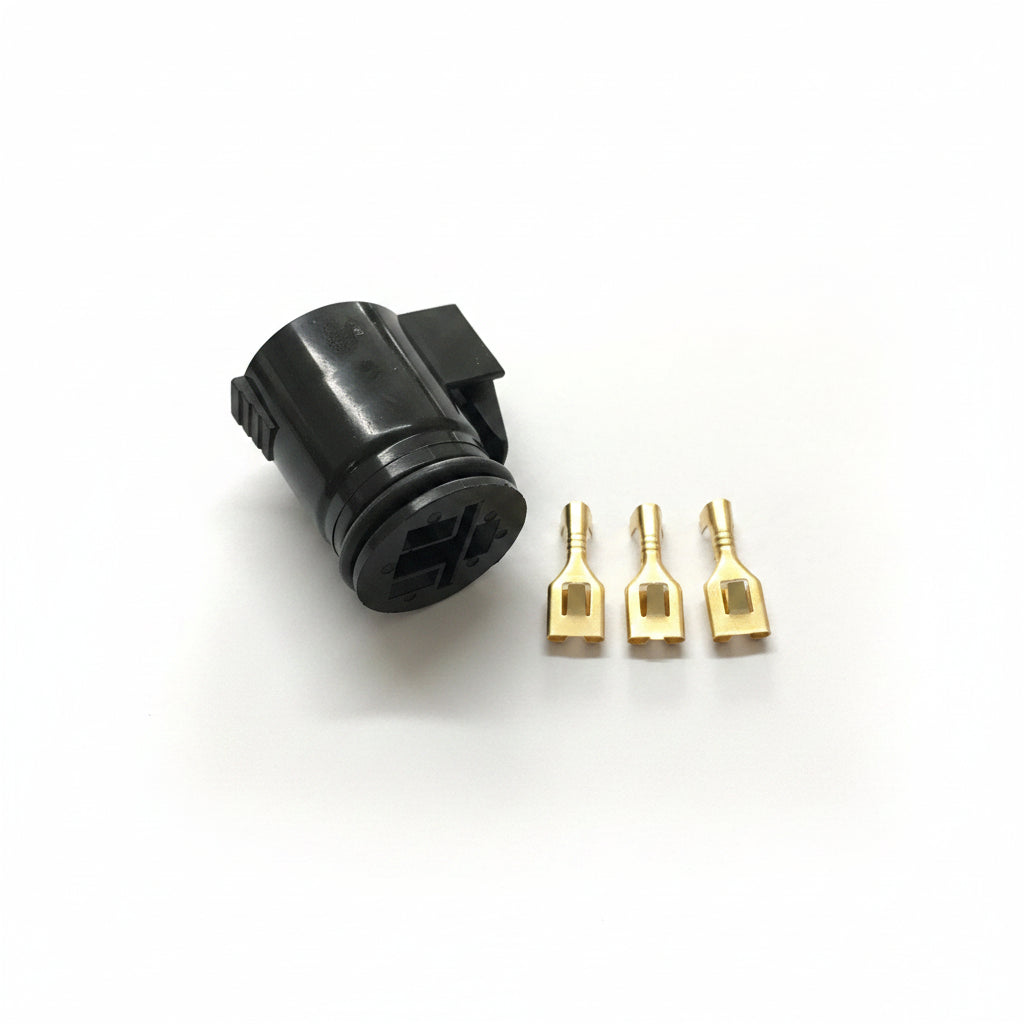 Toyota 90980-10341 90980-11491 Round Alternator Plug Connector 3 Way - LX46