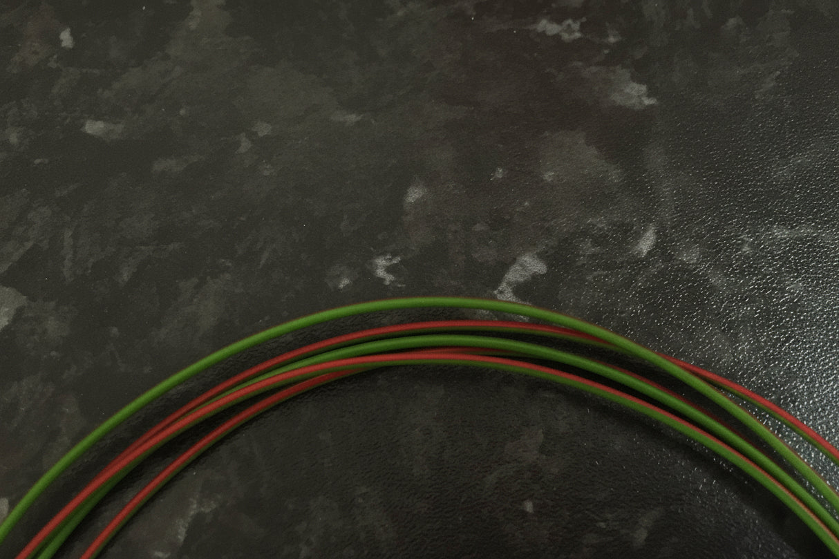 THINWALL AUTOMOTIVE 0.5mm 12V AUTO CABLE 11A CAR ENGINE LOOM WIRE - STRIPED COLOUR WIRE