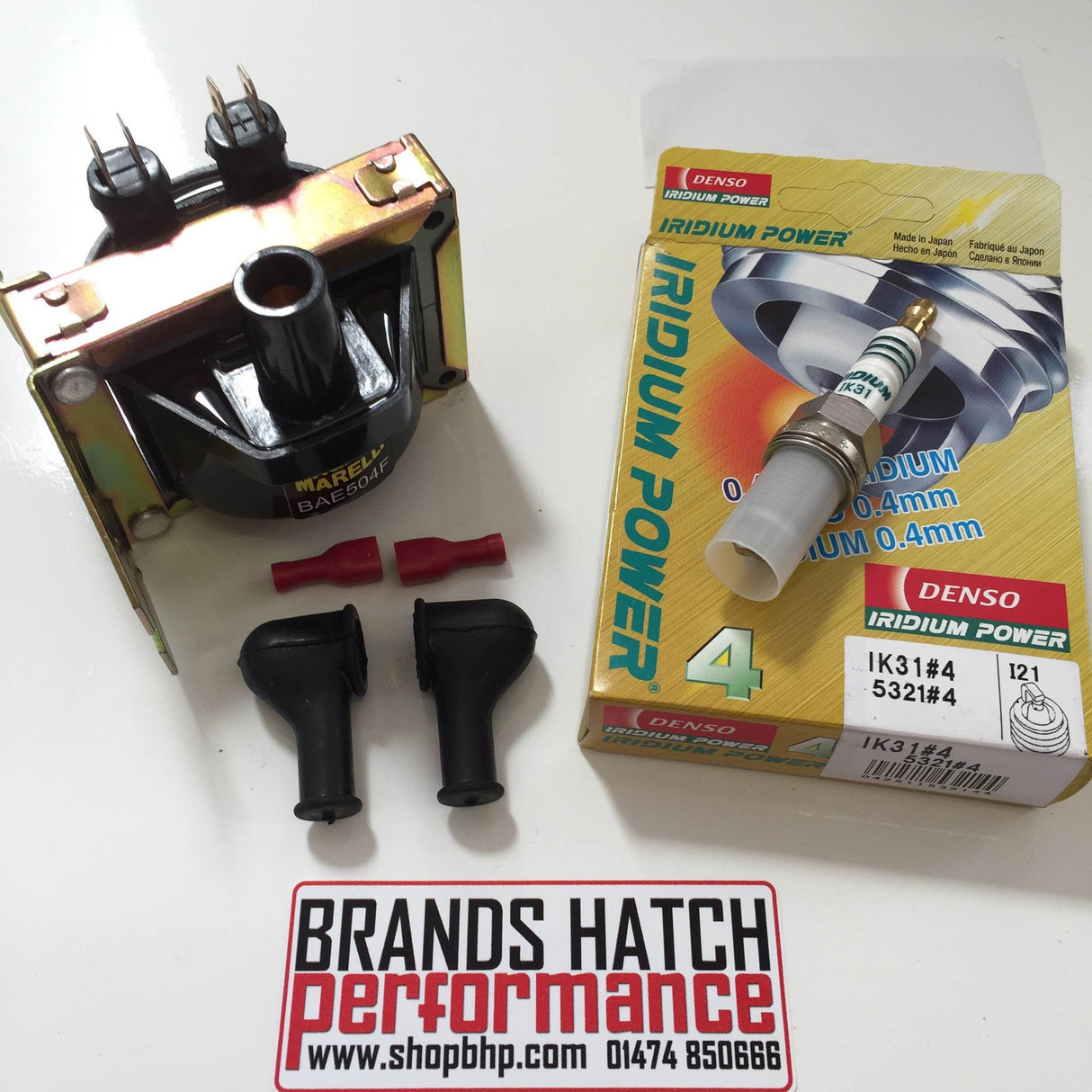 Ford Sierra Escort RS Cosworth Turbo - 40k volt Coil + DENSO IK31 Plug Kit