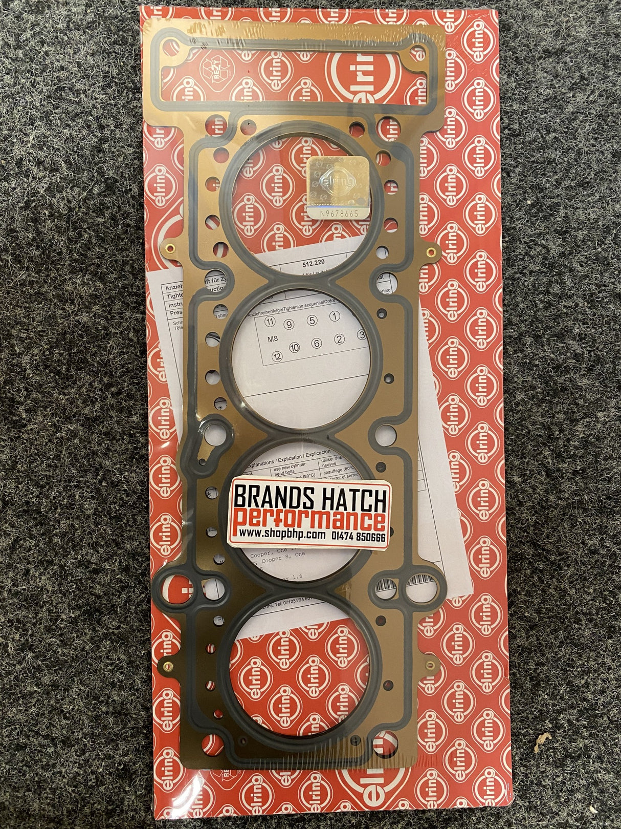 Mini Cooper One R50 W10B16A 0.95mm MLS Elring Head Gasket