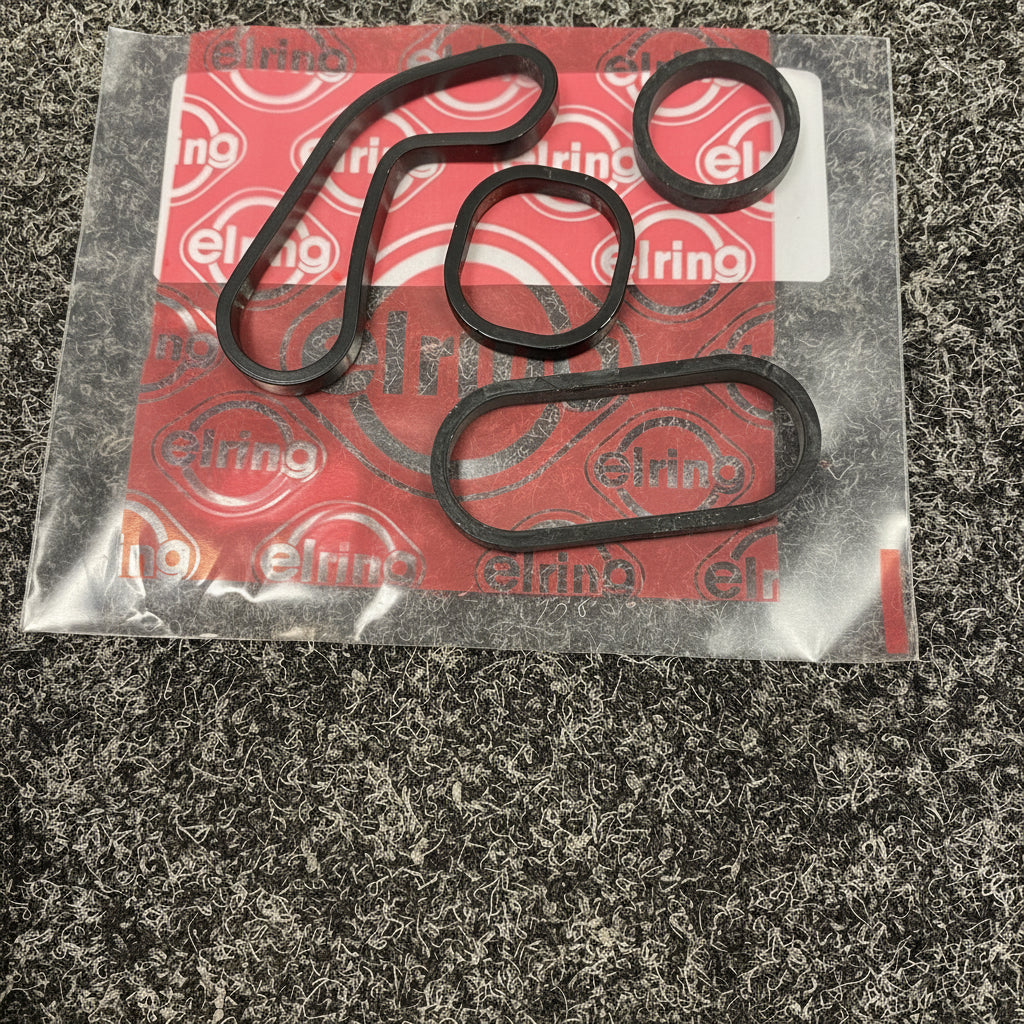 Mini R55 R56 R57 R58 R59 R60 R61 N14 N18 Up to 2015 Elring Oil Cooler Set