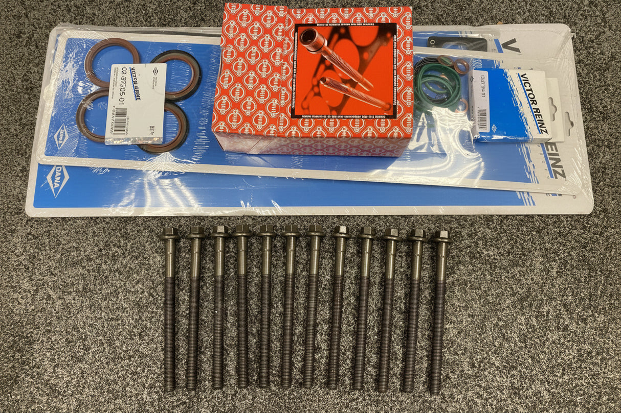 Ford Focus 2.5 T ST225 RS RS500 5 Cylinder Reinz Head Gasket + Elring Head Bolts