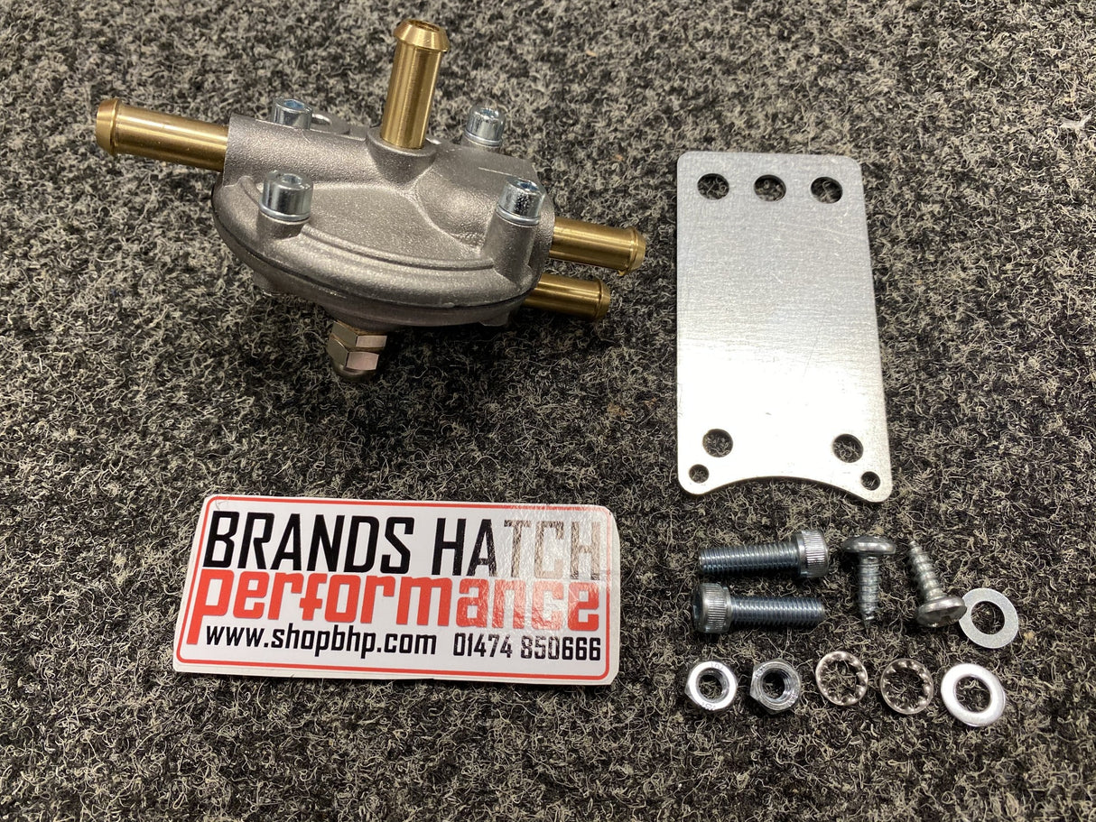 Adjustable Fuel Pressure Regulator - Carburettor Carb Systems 1.5 To 5 PSI 8mm