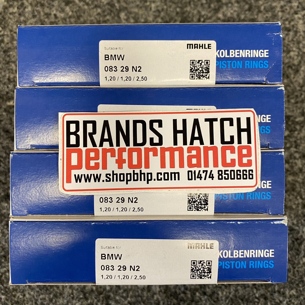 Mini One Cooper S JCW R50 R52 R53 W10 W11 77.50mm +0.50mm MAHLE Piston Rings X4