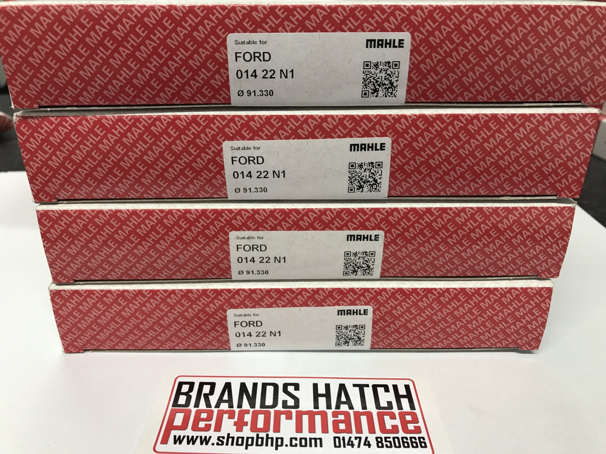 4 X PINTO 2.0 OHC MAHLE 0.5MM PISTON RINGS - COMPLETE SET 91.33 bore 014 22 N1