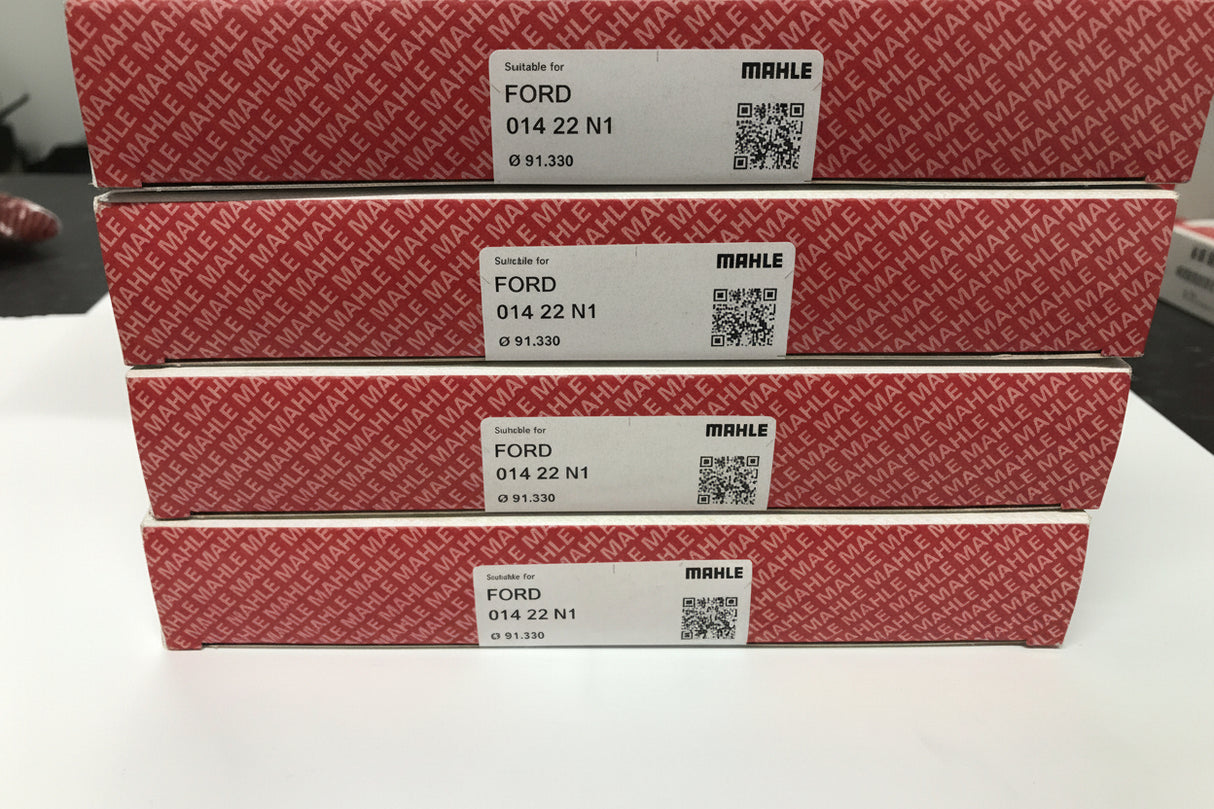 4 X PINTO 2.0 OHC MAHLE 0.5MM PISTON RINGS - COMPLETE SET 91.33 bore 014 22 N1