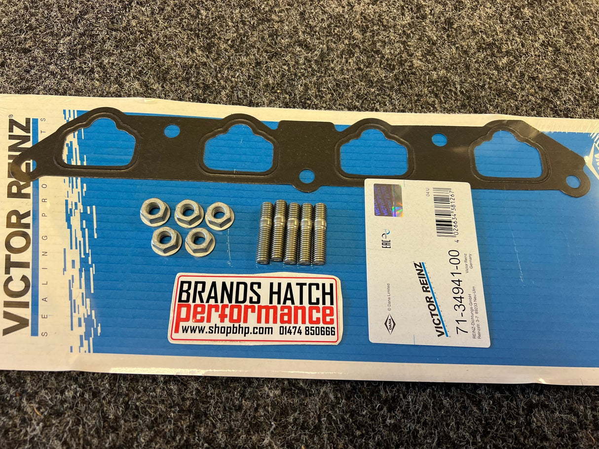 MINI ONE Cooper S JCW R50 R52 R53 W11B16A W10 Inlet Manifold Gasket Kit W/ Stud & Nuts