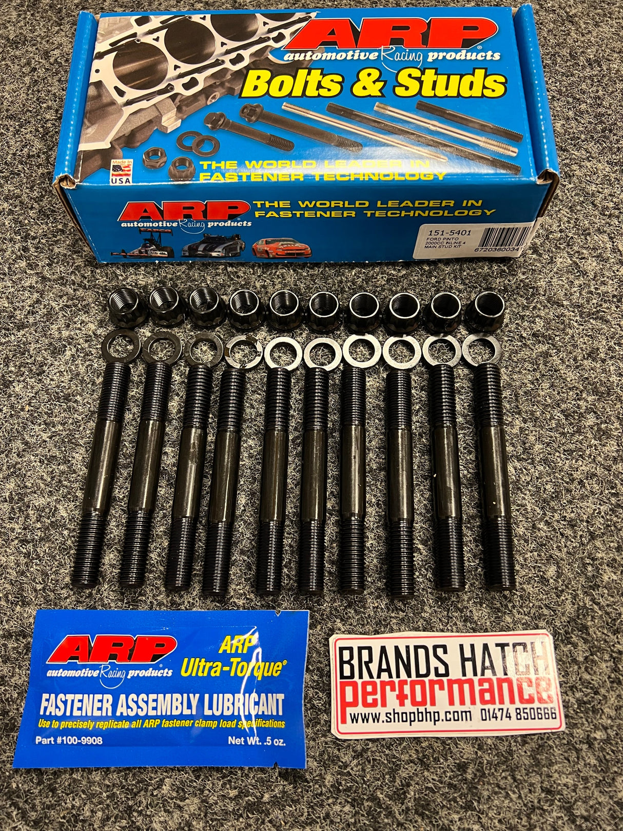 Ford Cosworth YB & Pinto ARP Main Stud Kit