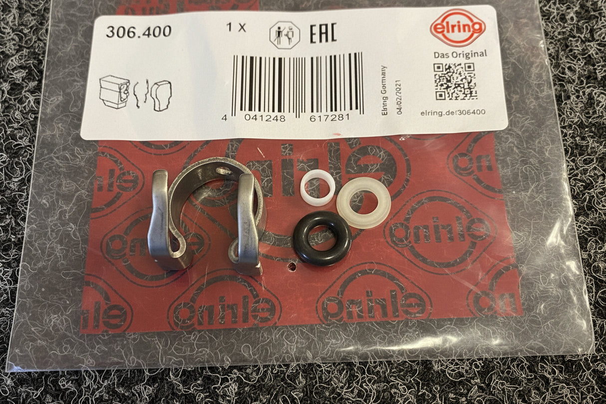 Mini Cooper S JCW N14 R55 R56 R57 R58 Fuel Injector Nozzle Seal Repair Kit X4