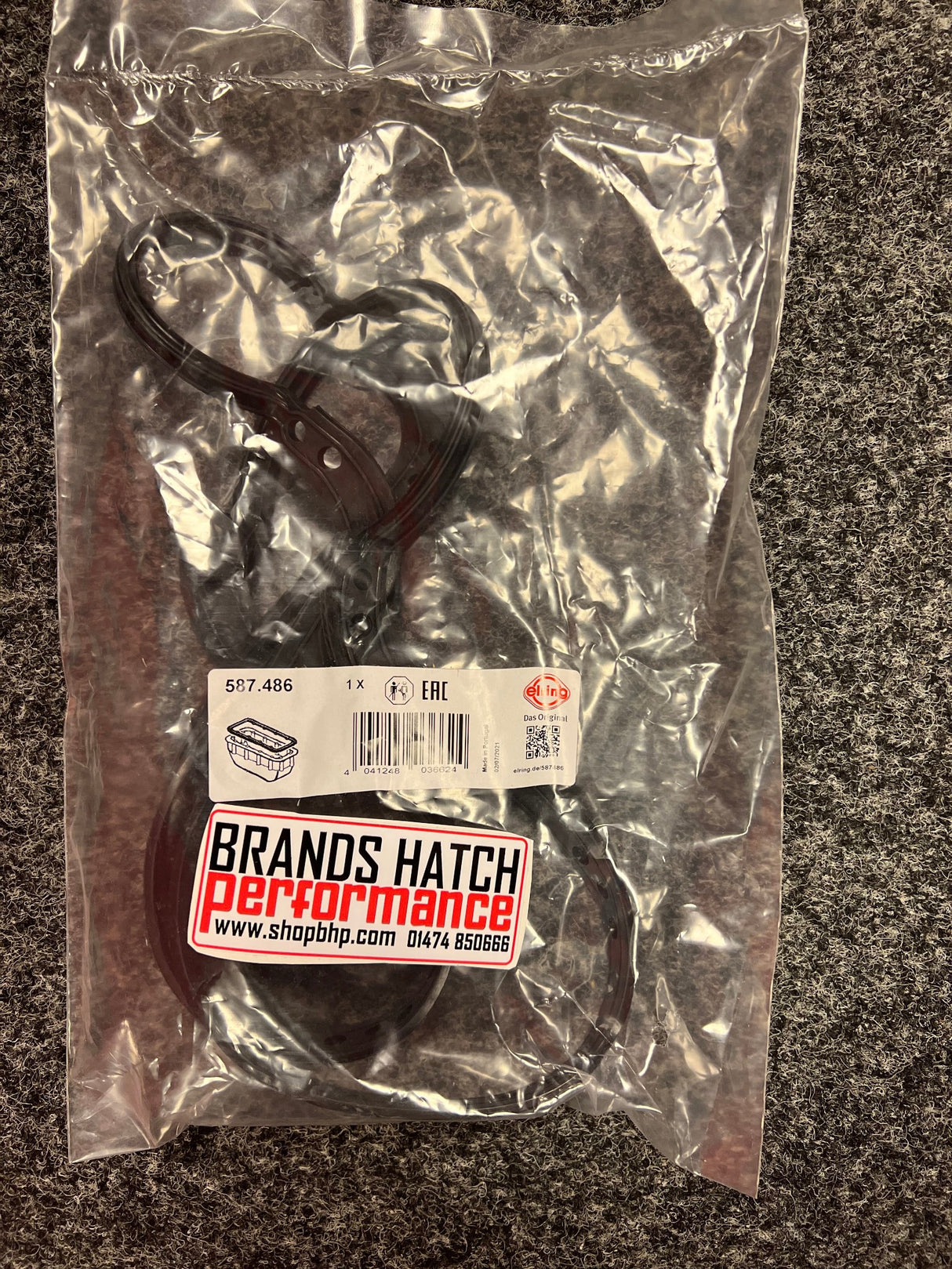 FORD Escort & Fiesta Rs Turbo CVH Elring Sump Gasket 587.486