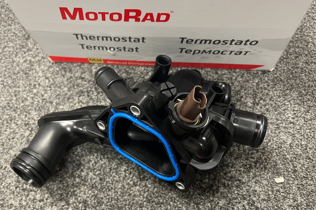 Mini One Cooper S JCW R55 R56 R57 R59 N12 N14 N16 Motorad Thermostat W/ Sensors