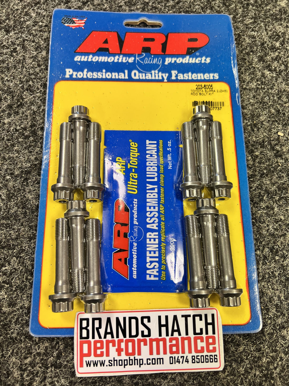 Toyota Supra 2JZ 2JZGE 2JZGTE JZA80 ARP Rod Bolt Set 203-6005