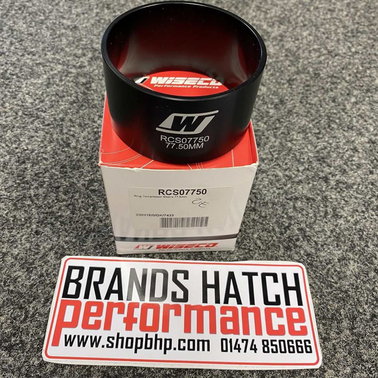 Wiseco Tapered Piston Ring Compressor Sleeve 77.50mm Bore