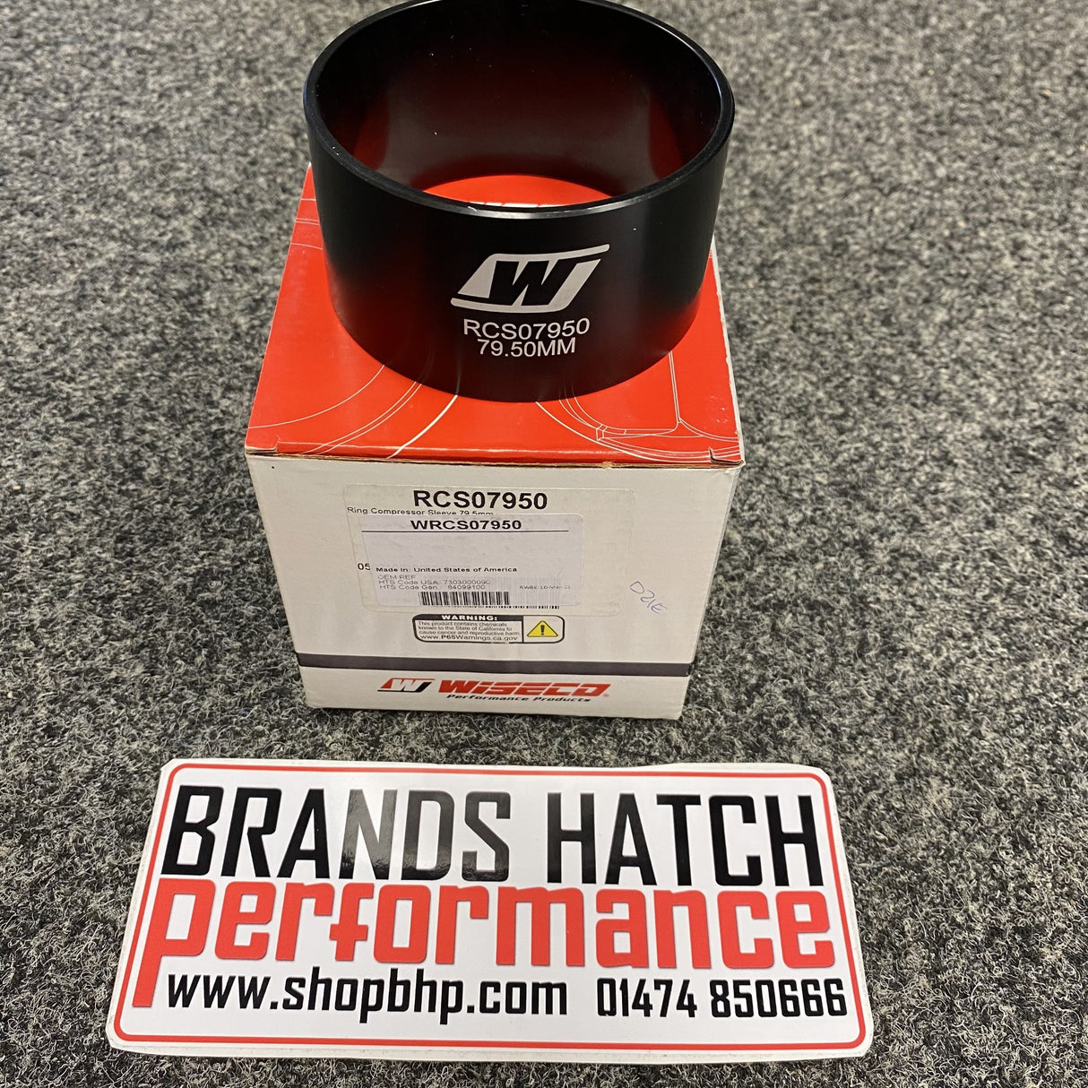 Wiseco Tapered Piston Ring Compressor Sleeve 79.50mm Bore