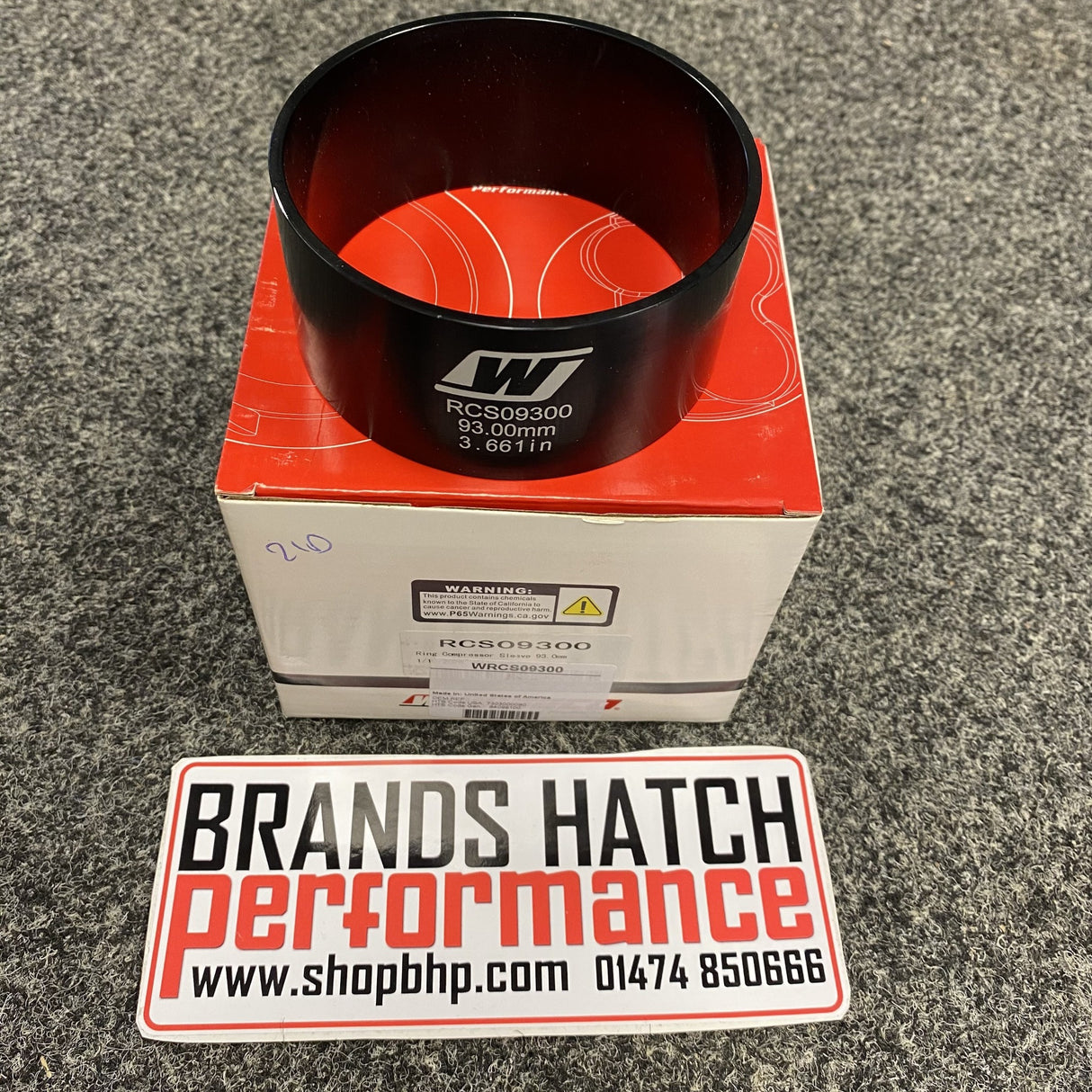 Wiseco Tapered Piston Ring Compressor Sleeve 93.00mm Bore