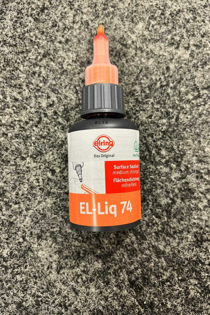 Elring EL-Liq 74 50ml Orange Squeezy Rocker / Cam Sump Cover Anaerobic Sealer Sealant 461.682