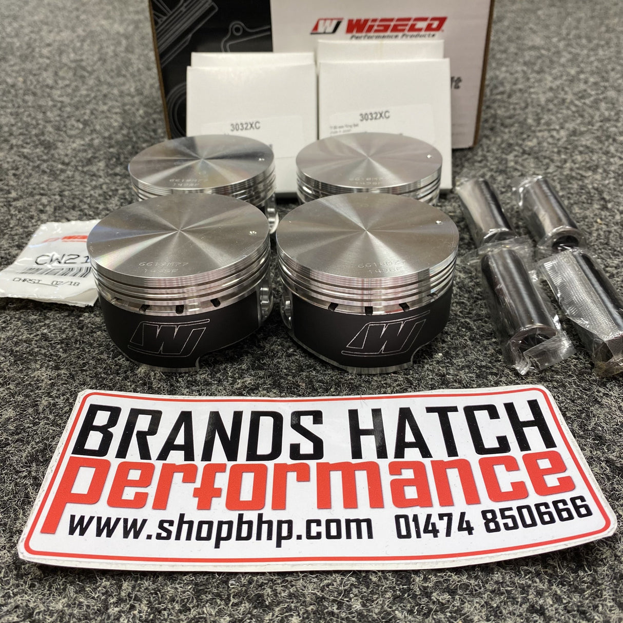 MINI Cooper S R53 W11 W11B16A JCW STD Size 77mm 8.5:1 WISECO FORGED PISTON KIT WK618M77