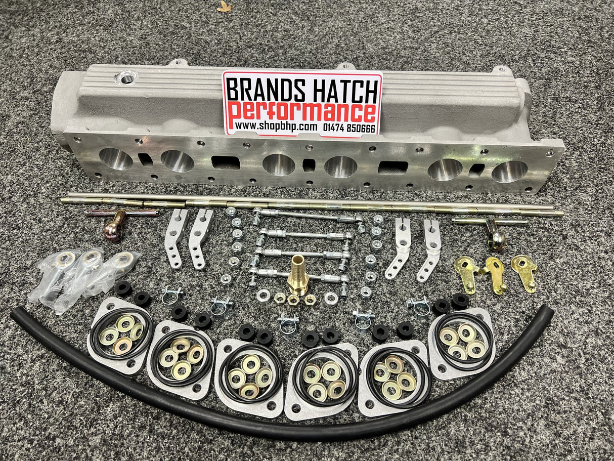 Jaguar 3.8 4.2 6 Cylinder Inlet Manifold & Linkage Set Suits 3 X 45 DCOES