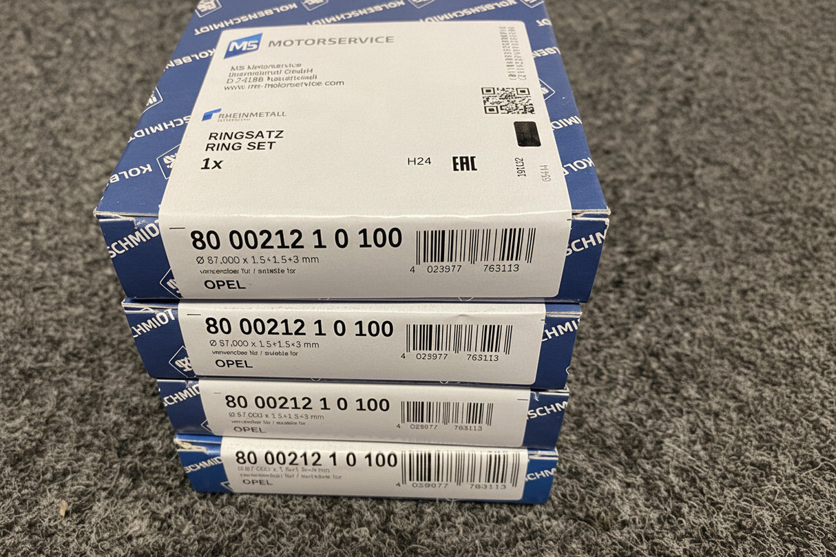 4 X Vauxhall Opel C20XE C20LET +1mm Bore 87mm Kolbenschmidt KS Pistons Rings