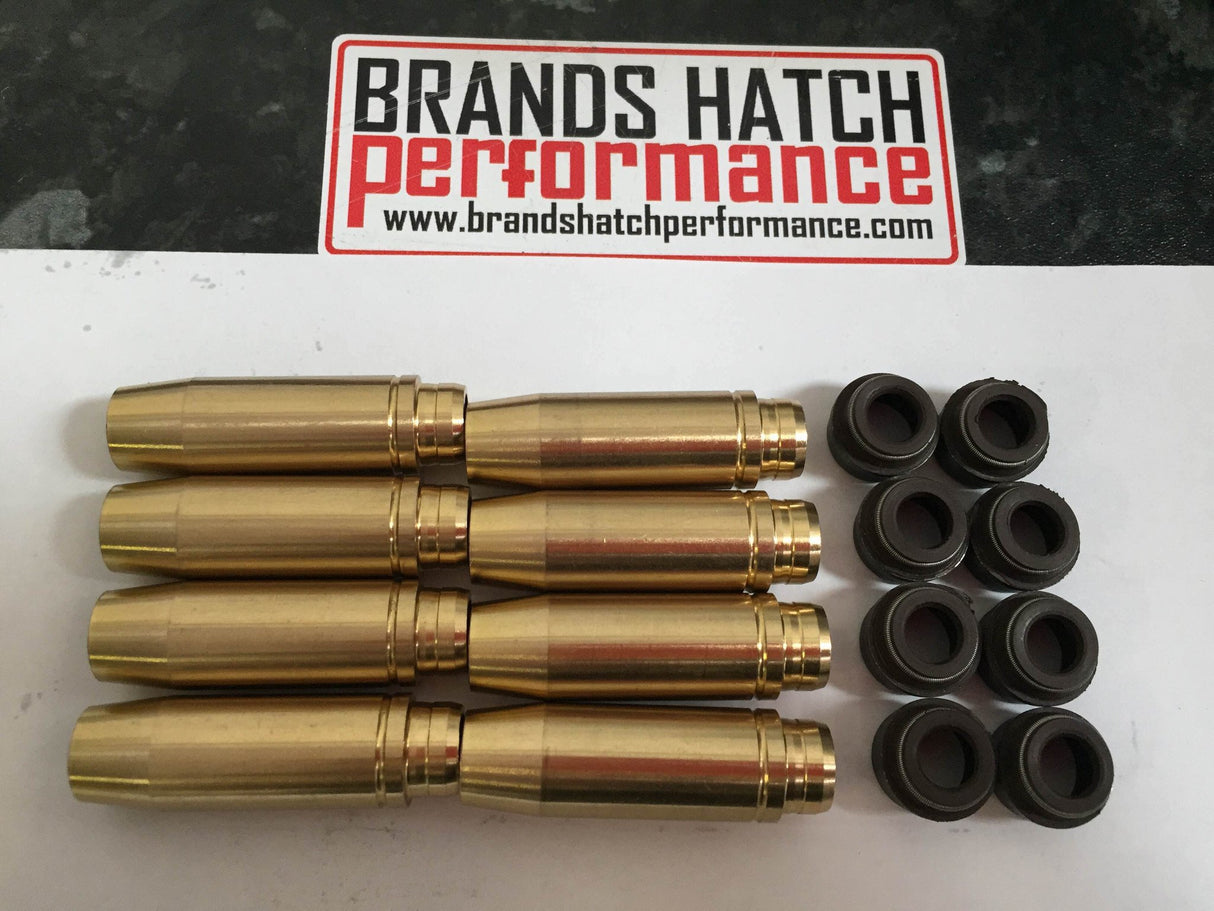 Ford Escort Cortina RS2000 Pinto Bronze Valve Guide and Viton Stem Seal Kit