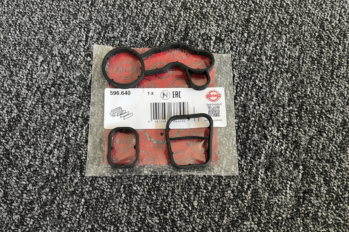 Mini One Cooper S F54 F55 F56 F57 F60 B38 B48 Elring Oil Filter Housing Seal Set