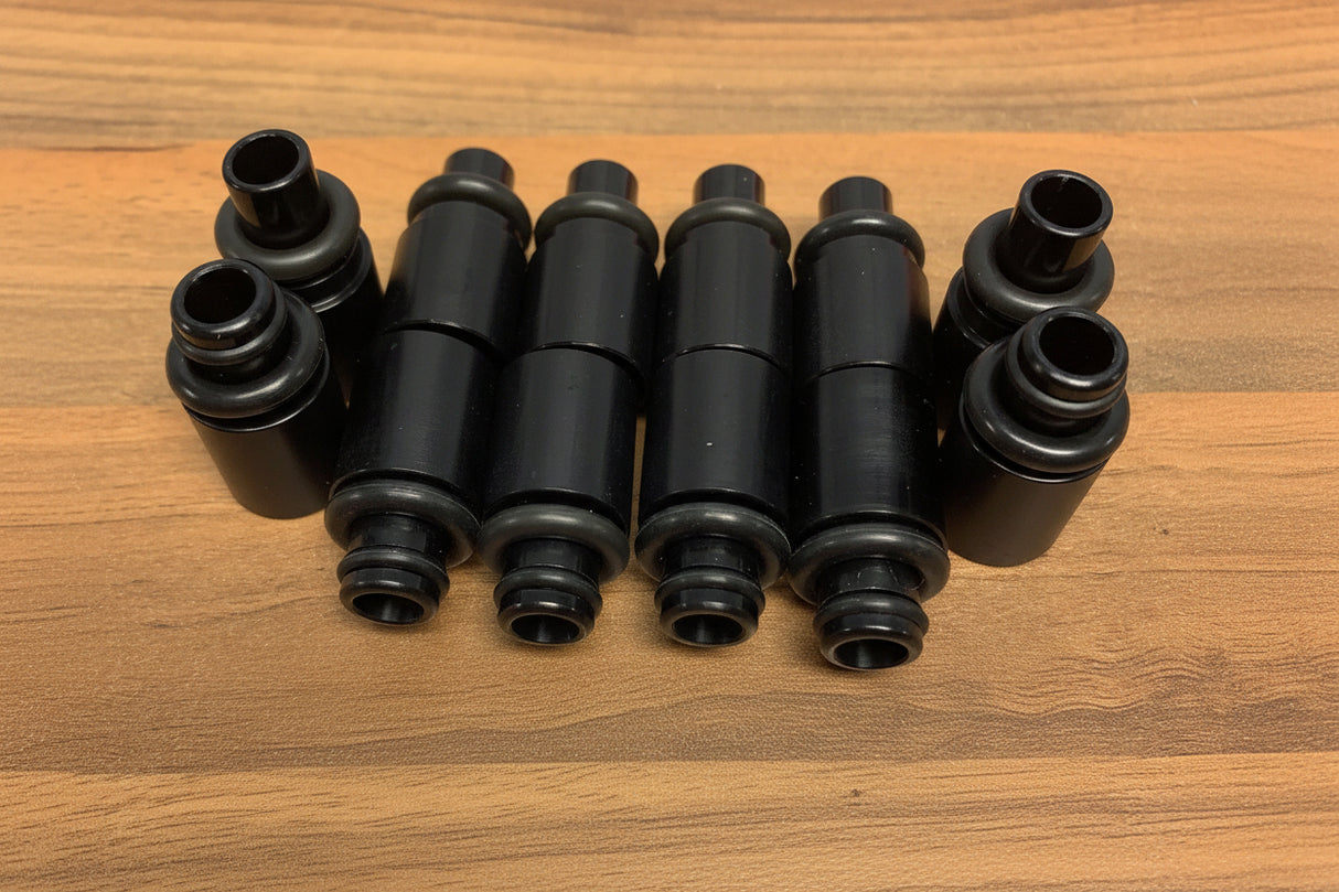 Fits Nissan Skyline RB26 1000cc Bosch Injectors Height adaptors - Set of 6