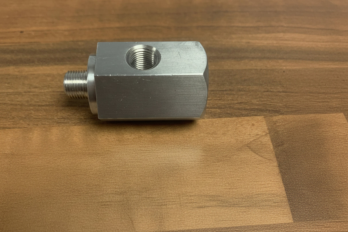 Oil pressure sensor / turbo oil feed adaptor for 4AGE and other Japanese engines