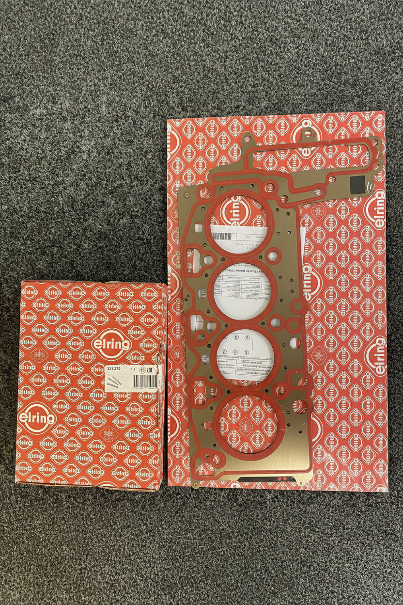 Mini Cooper One D R55 R56 R57 R60 R61 N47C16 1.05mm MLS Elring Head Gasket 138.121 & Head Bolts 233.370